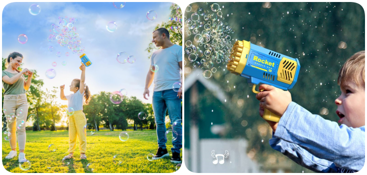 kids playing with Bubble Blast